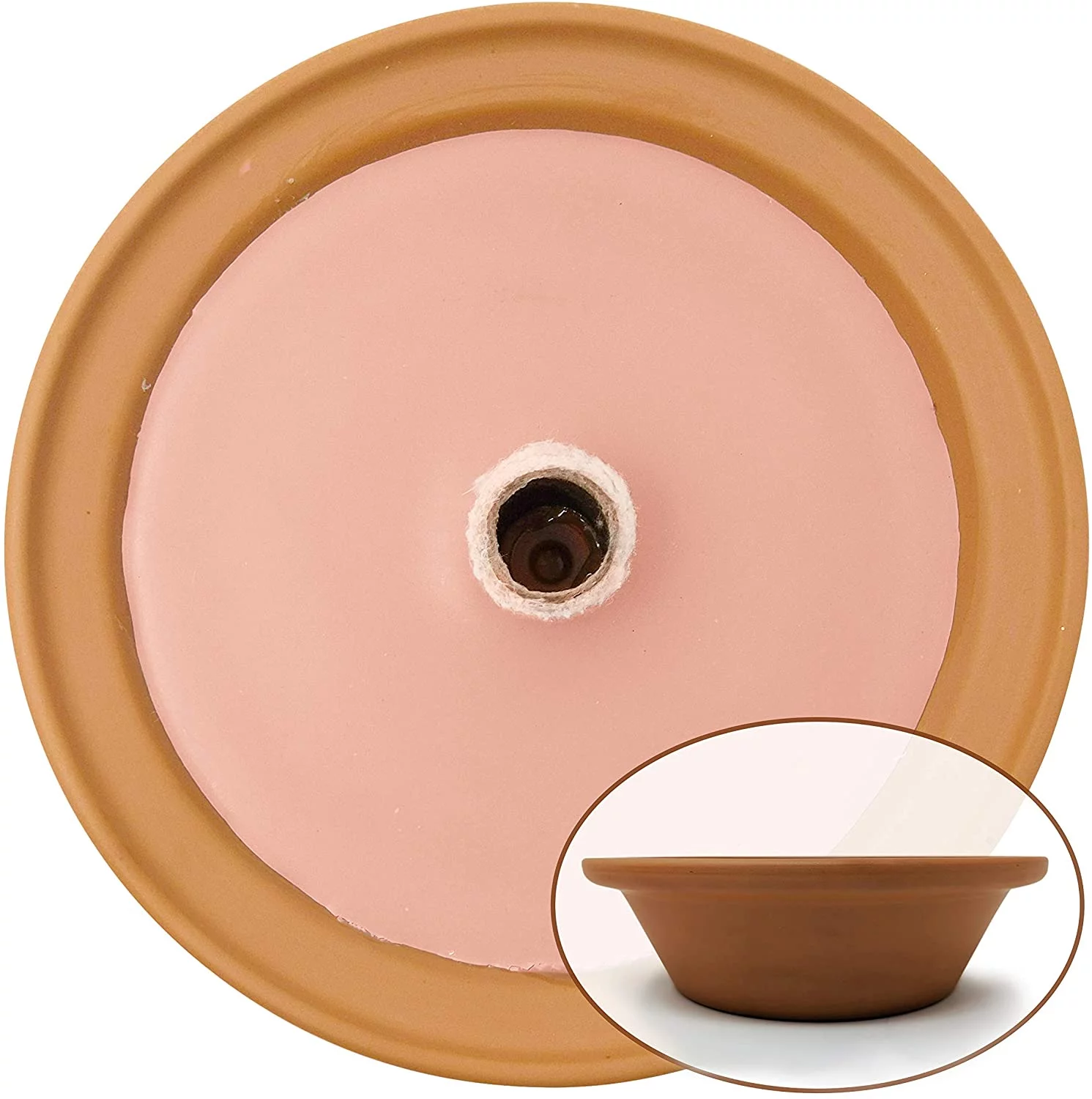 Hyoola 5 Hour Citronella Free Candles Outdoor Mosquito Repellent Pink