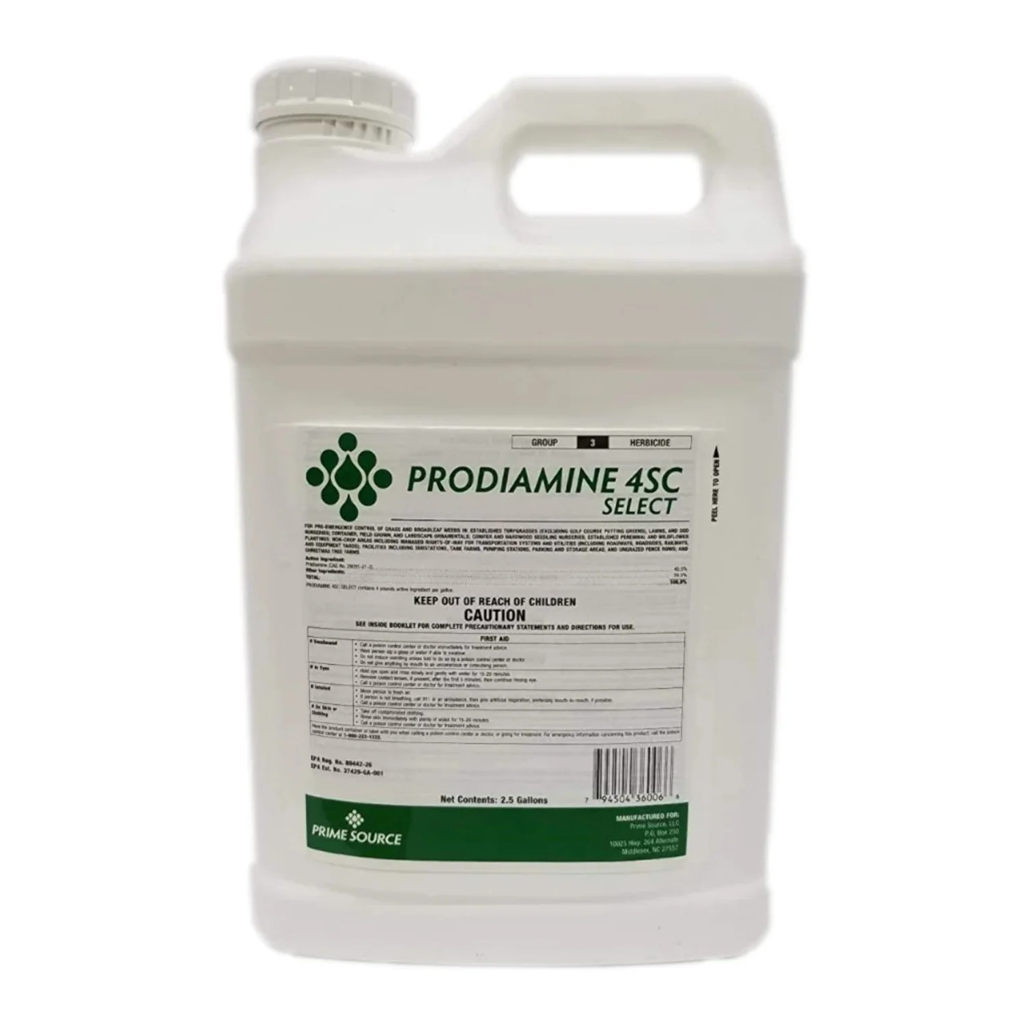 Prime Source PRO 4SC SELECT Prodiamine 4SC Select Herbicide