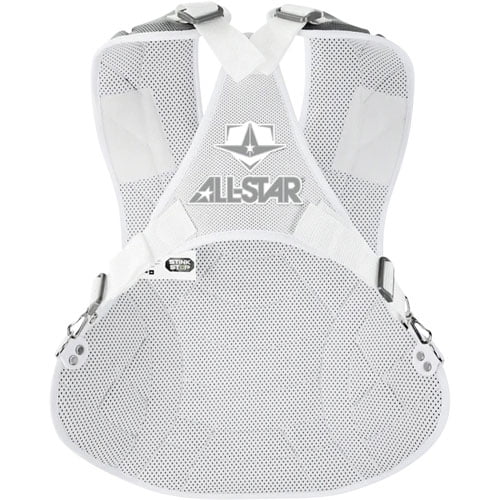 All Star Adult Heiress Fastpitch Softball Catchers Set (Small) White