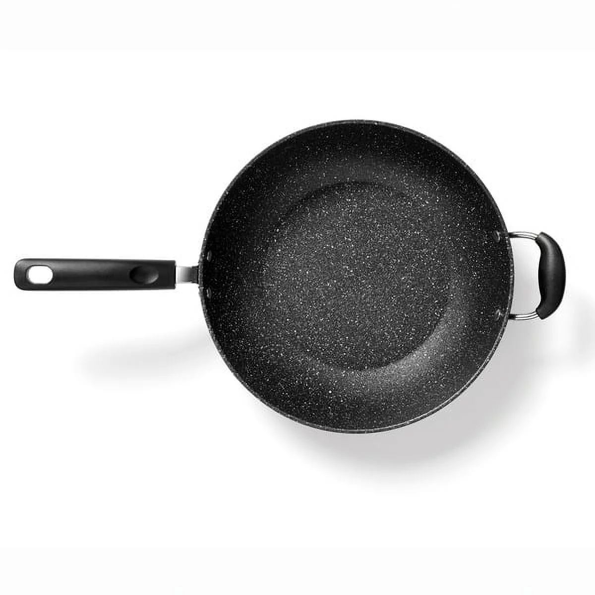 The Rock™ By Starfrit® The Rock™ By Starfrit® 12.5-inch Nonstick Wok With Helping Handle