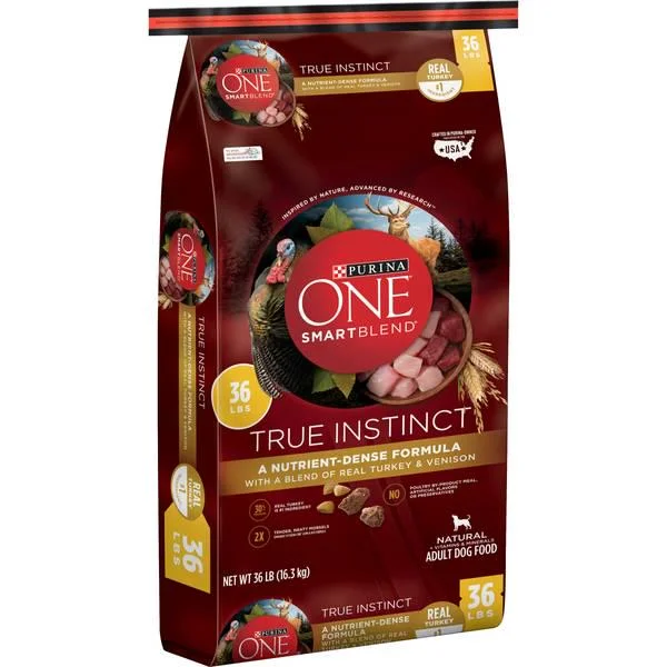 Purina One 36 lb Smartblend True Instinct Dog Food