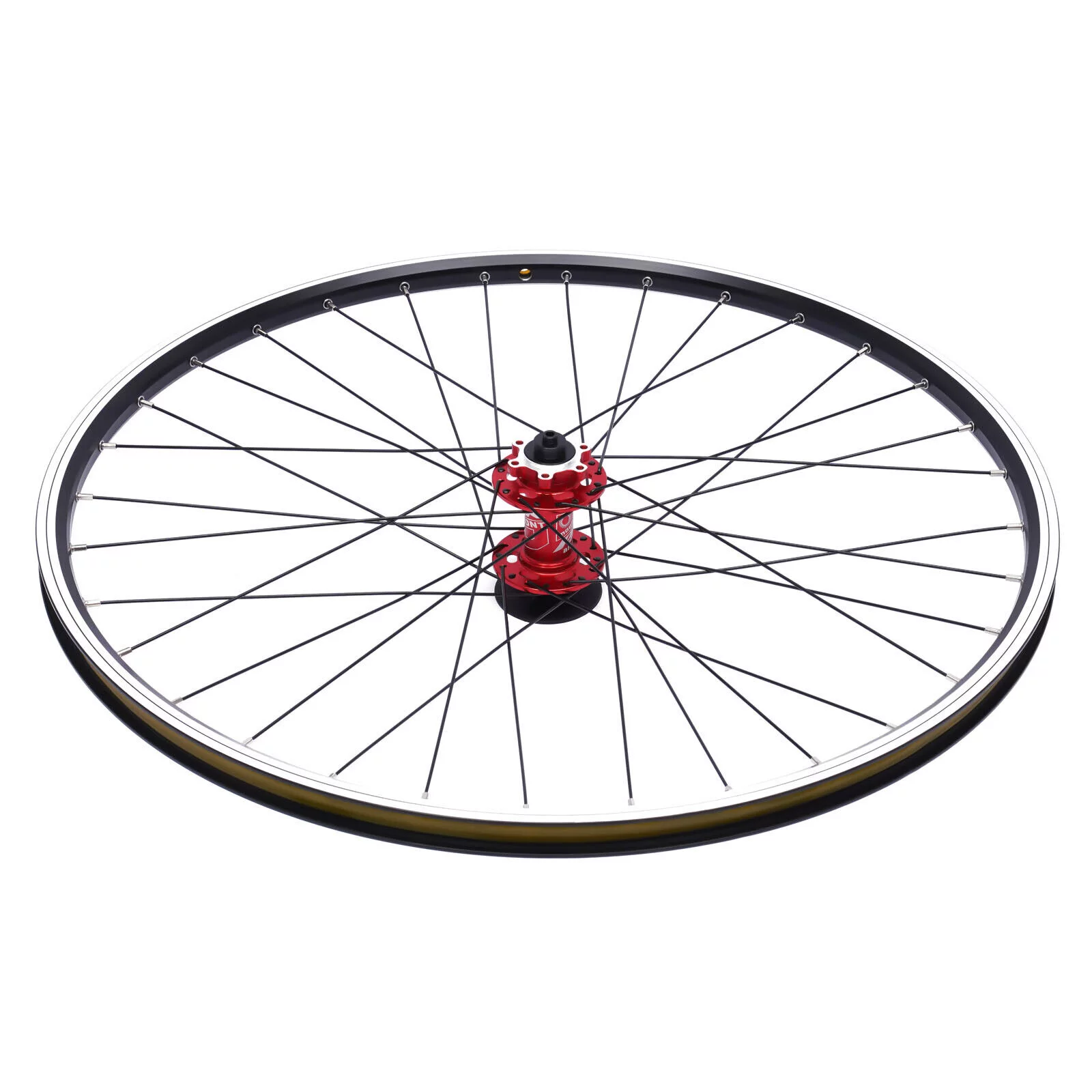 29 inch Front & Rear Wheel Mountain Wheelset Red Hub Disc Brake Bicycle Wheels Set