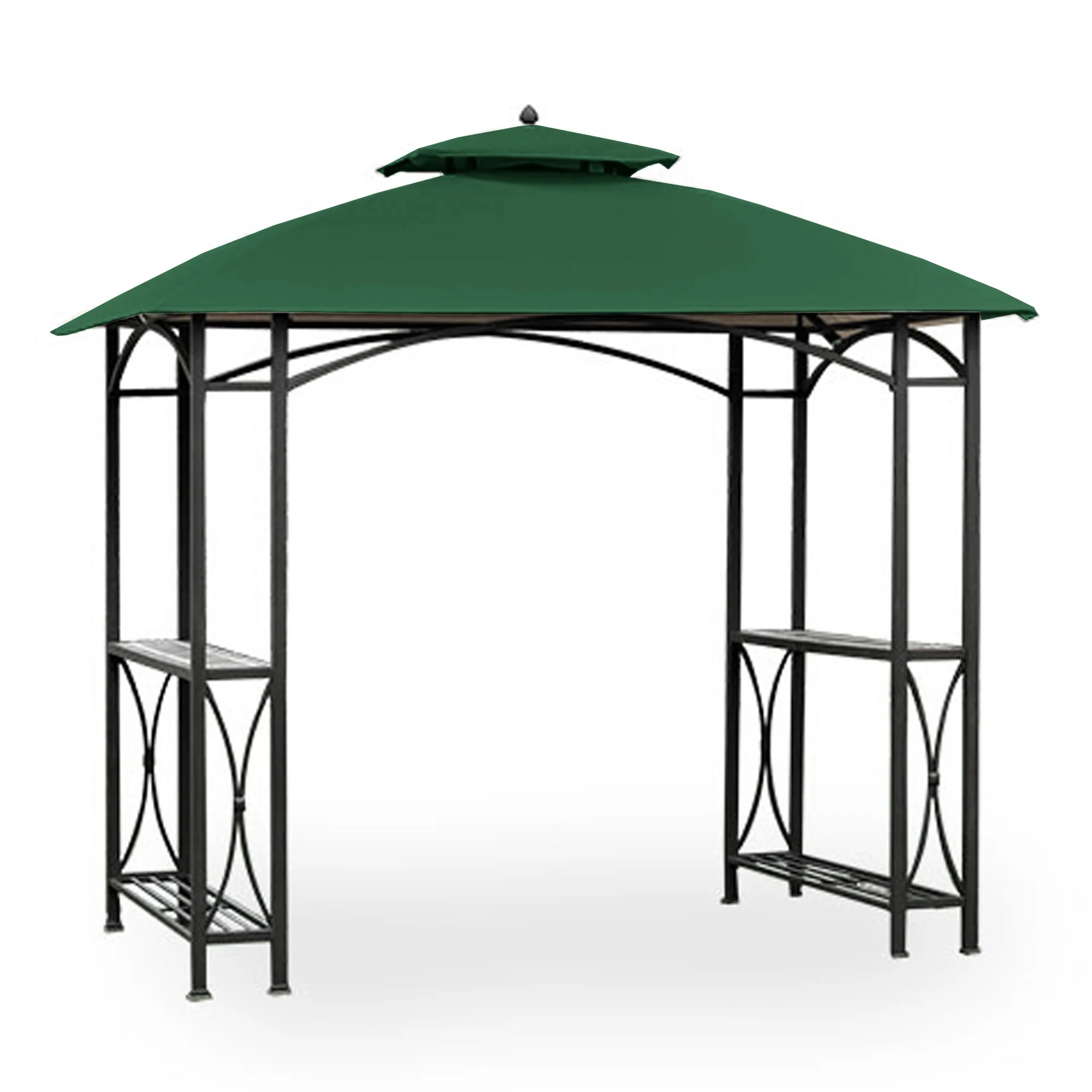 Garden Winds Replacement Canopy Top Cover for the Sheridan Grill Gazebo - Green
