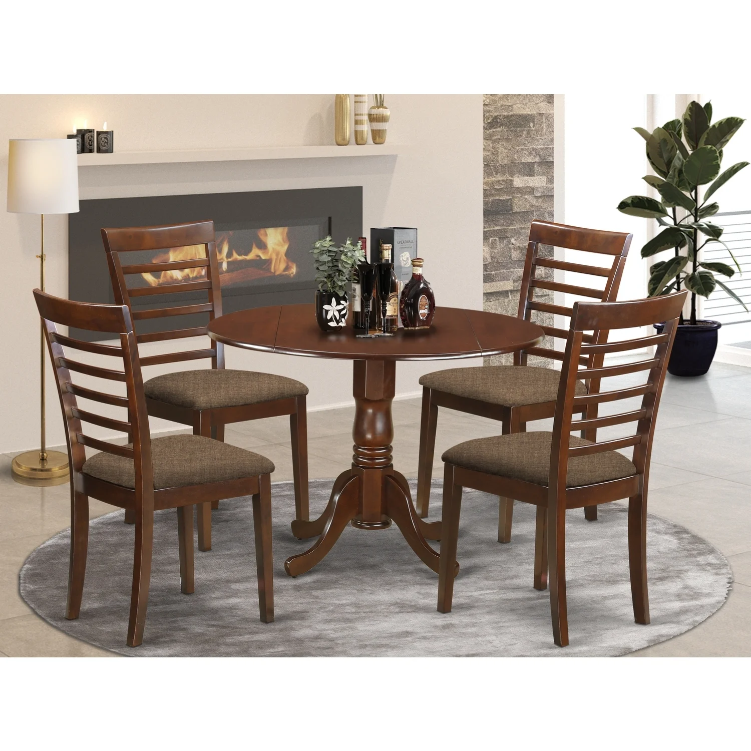 HomeStock Retro Renaissance Kitchen Table Set