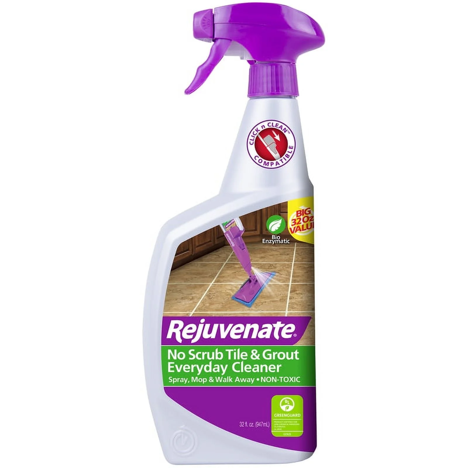 Rejuvenate Grout Cleaner,Unscented,32 oz HG-R65365-1