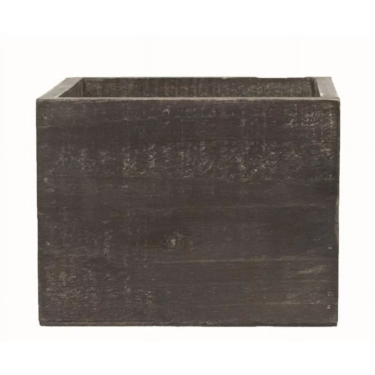 212 Main AI-3501BW Square Black Washed Planter