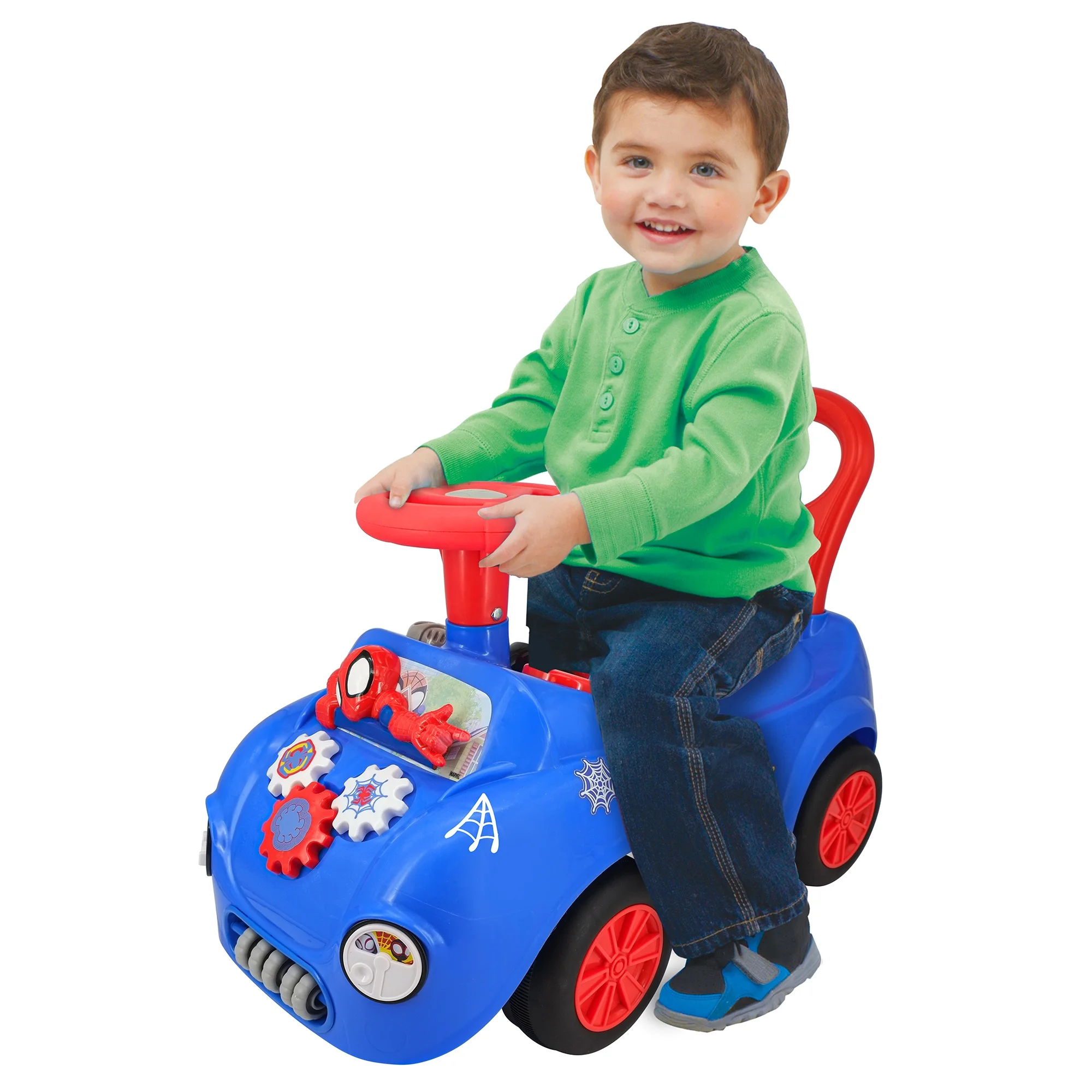 Spidey Web Racer Lights N' Sounds Ride-on, Toddlers 12-36 mos