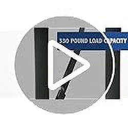 EMMA + OLIVER 5-Foot Rectangle Granite White Plastic Folding Training/Seminar Table