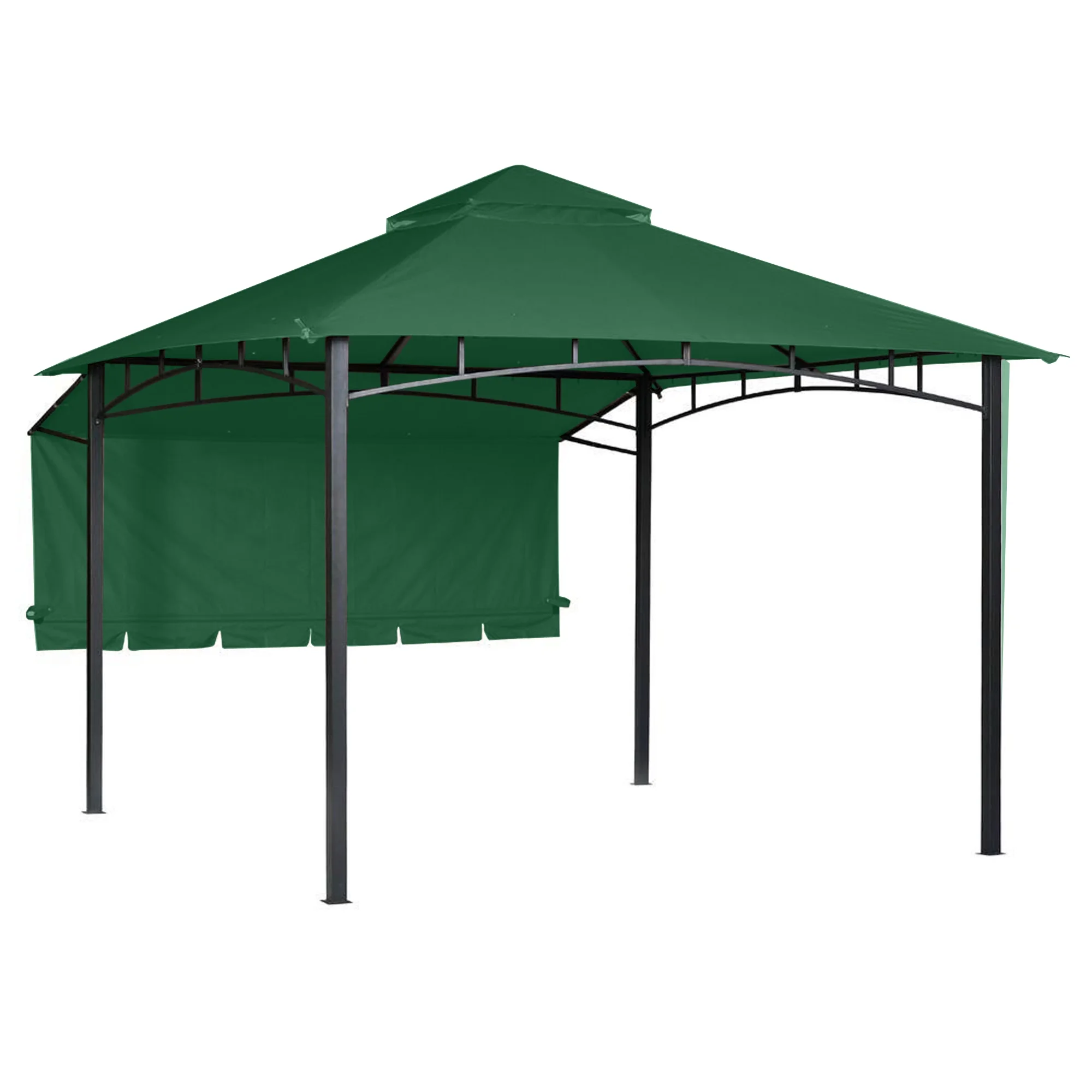 Garden Winds Replacement Canopy Top Cover for the Garden House Gazebo - Green