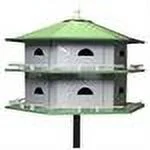 Heath Outdoor Products AH-12SR Deluxe Starling Resistant Aluminum Purple Martin House - 12 Room