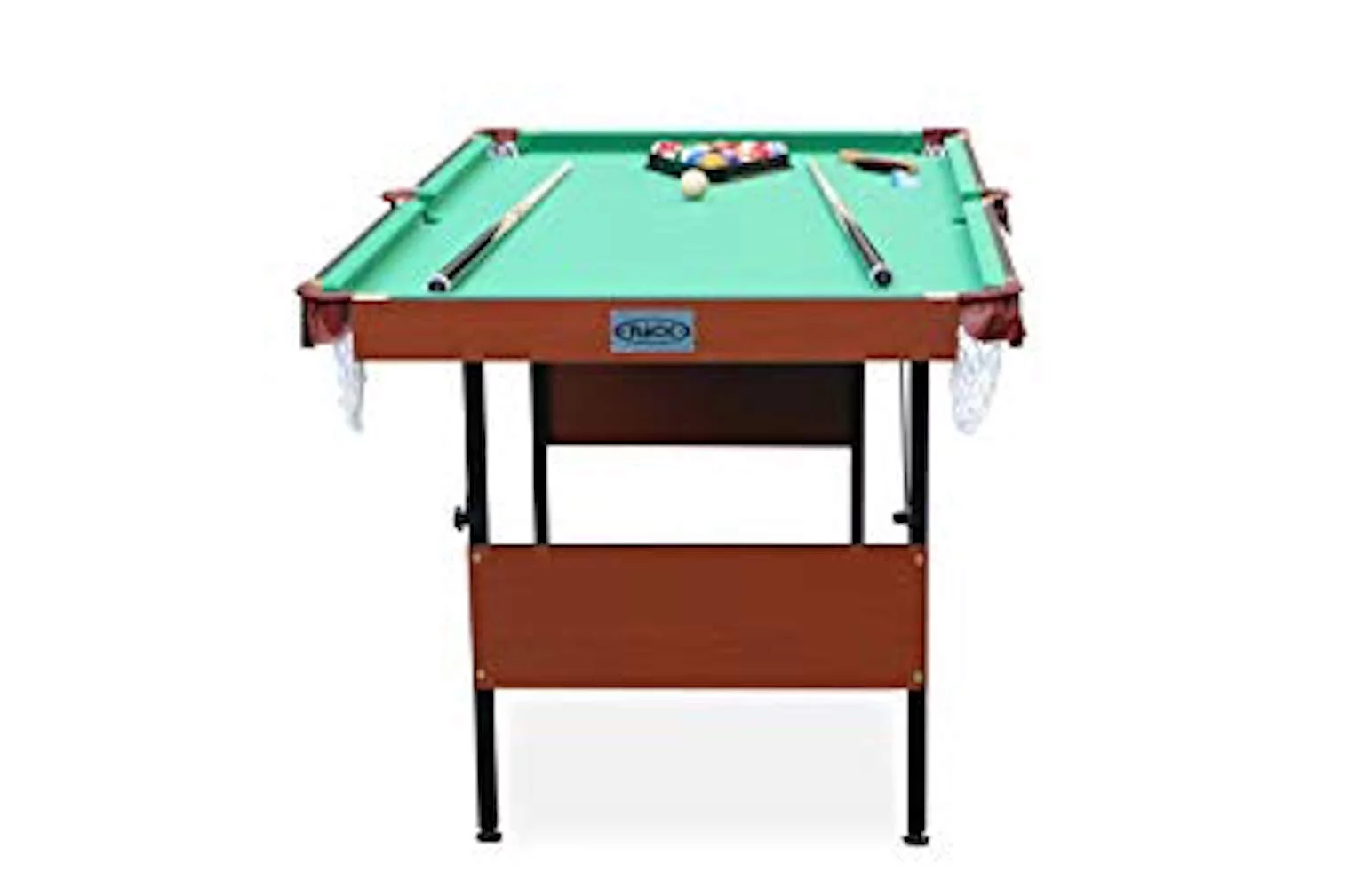RACK Crux 55 in Folding Billiard/Pool Table (Green)