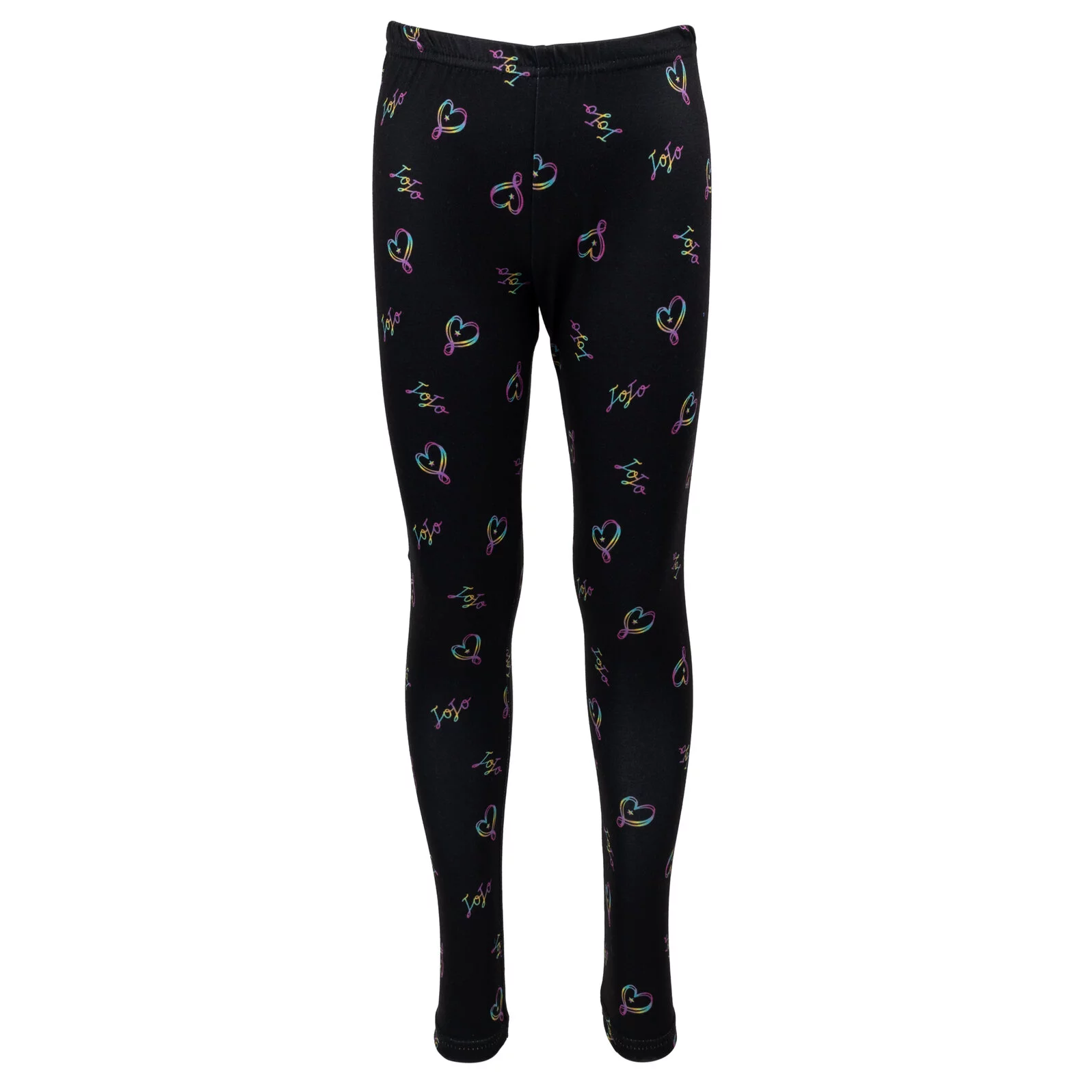 JoJo Siwa Little Girls Zip Up French Terry Hoodie T-Shirt and Leggings 3 Piece Outfit Set Little Kid to Big Kid