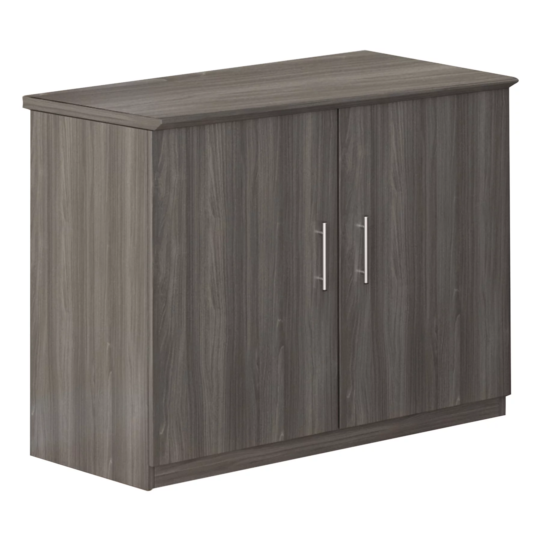 Safco Medina Series Storage Cabinet, 36w x 20d x 29 1/2h, Gray Steel -MLNMSCLGS