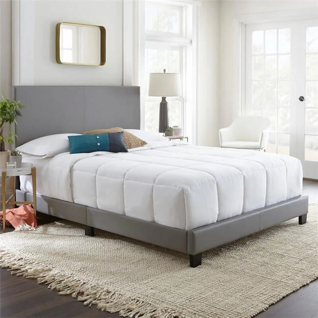 Boyd Sleep FLGR918TW Finnian Upholstered Platform Bed