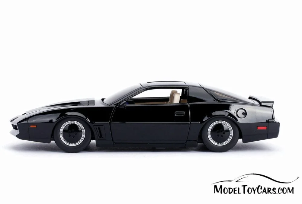 1982 Pontiac Firebird Trans Am with lights, Knight Rider K.I.T.T. - Jada 30086 - 1/24 scale Diecast Model Toy Car