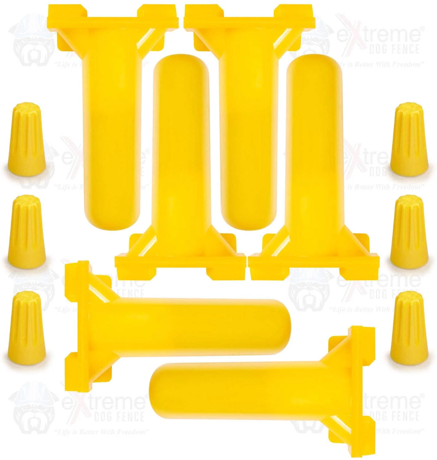 Professional Series Splicing Kit to Splice Copper Wire for Electric Dog Fence Irrigation Wire or Other Outdoor Low Voltage Electrical Wiring or Ground Wire Application 6 Pack