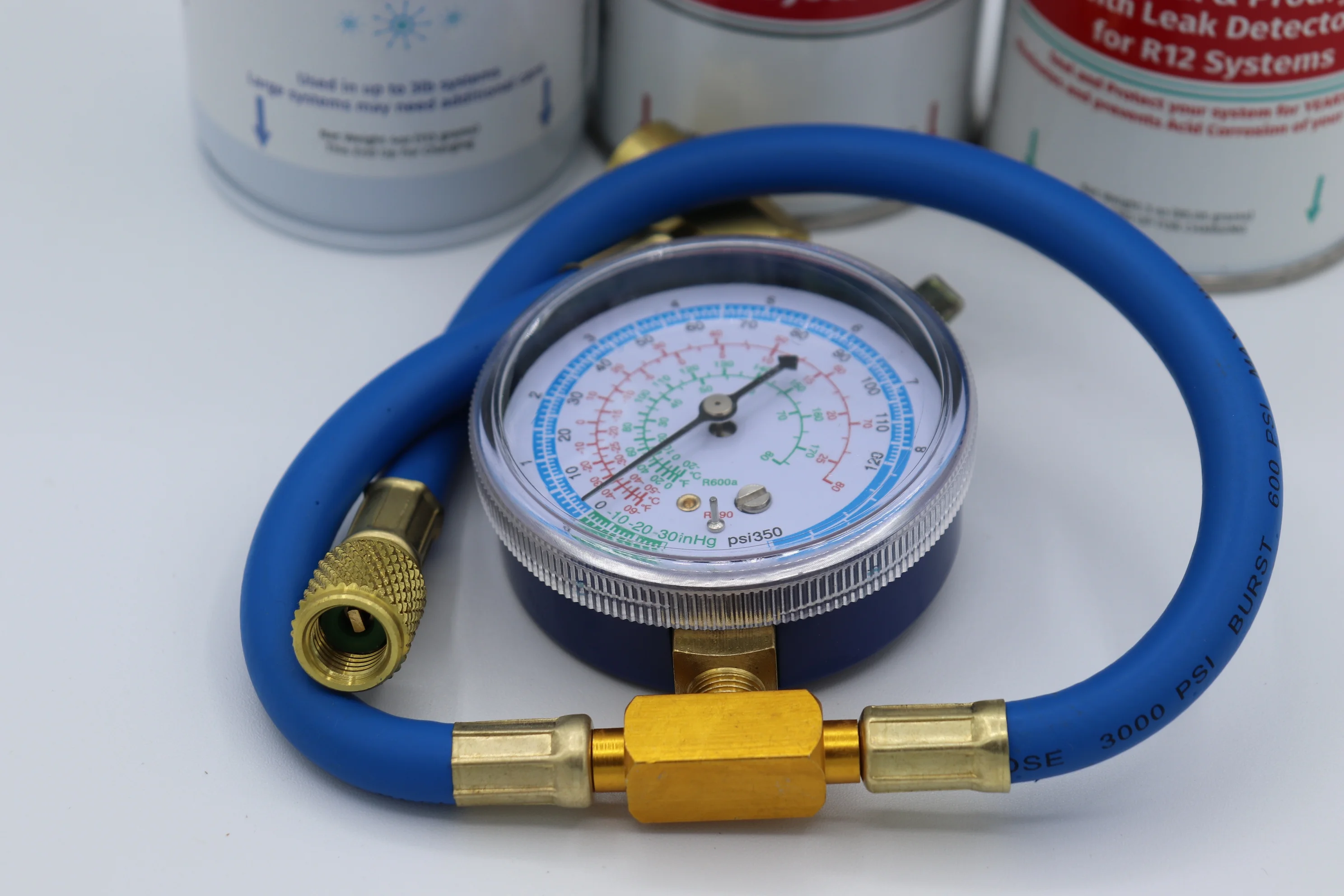 Envirosafe Arctic Air for R12, Oil, Proseal, Prodry, Leak Detector with Charging Gauge