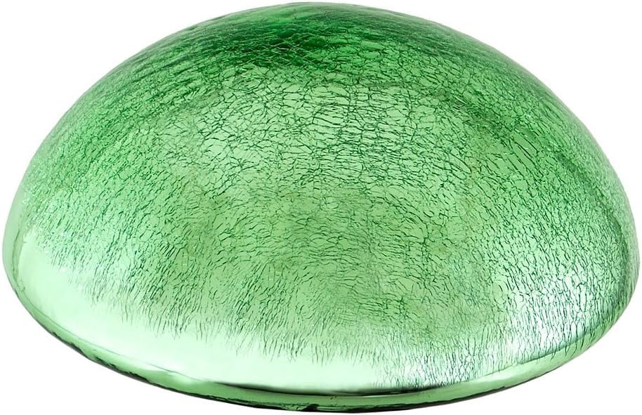 Designs Glass Toadstool Mushroom Gazing Ball, Light Green