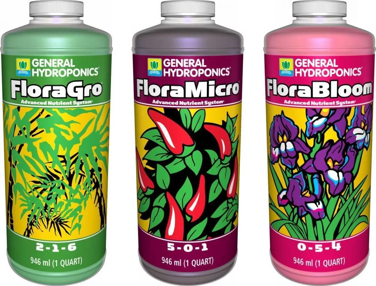 Flora Series - Gro, Bloom, Micro Quarts - 32 oz Get All 3#from__floor-seats GERHJT155105