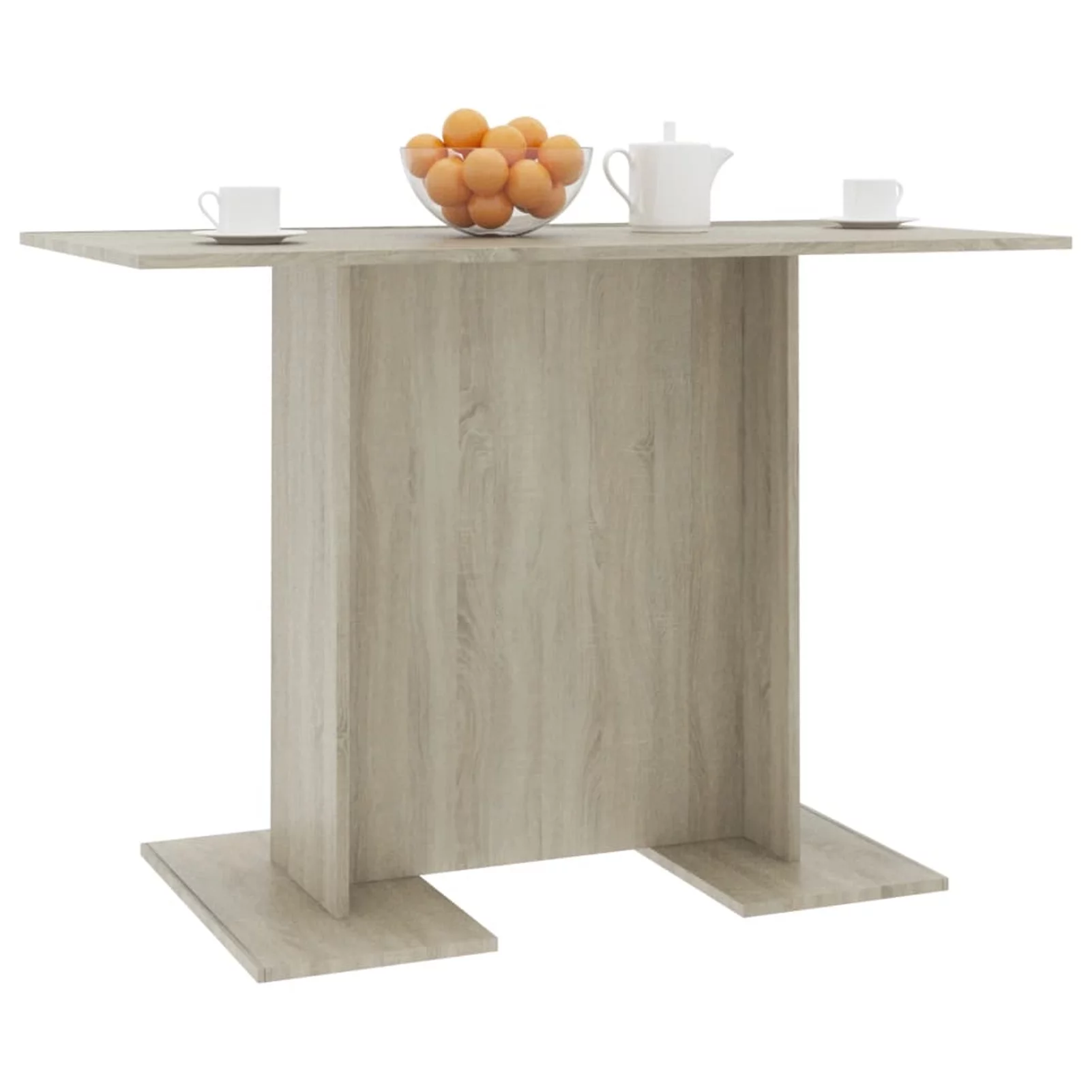 moobody Dining Table Sonoma Oak 43.3