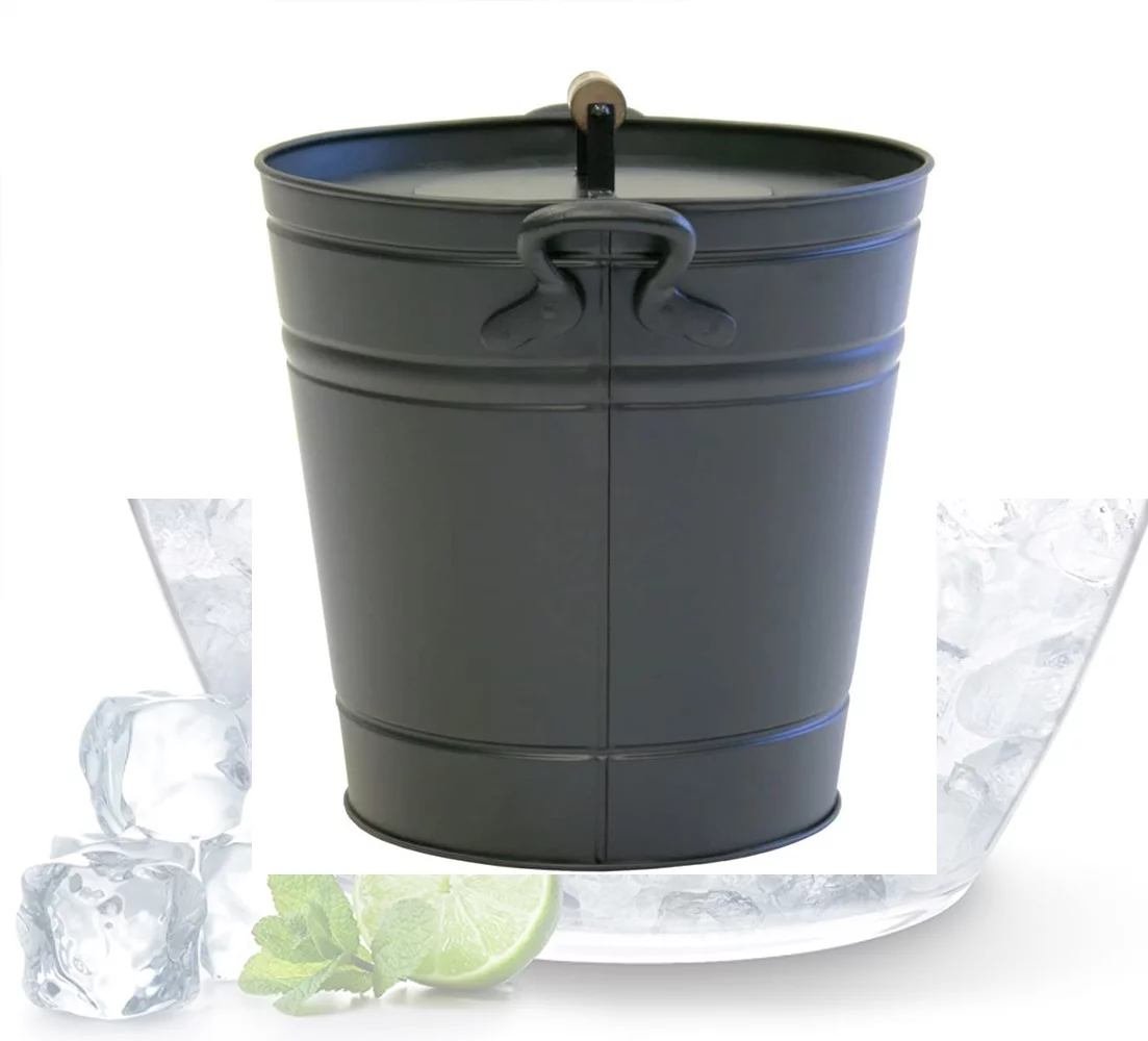 Air Insulated Ash Bucket, 14.75″D x 12.25″W x 13″H, 7 lbs