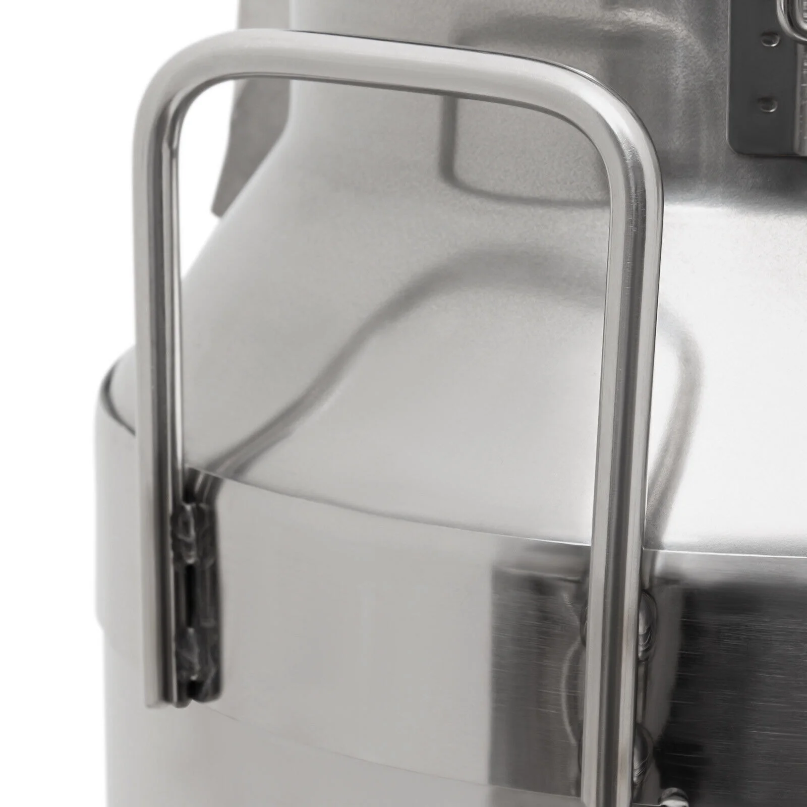 Miumaeov 10L/2.64 Gallon Stainless Steel Milk CanWine Pail Bucket Tote Jug Bottle with Sealed Lid Heavy Duty Milk Jug