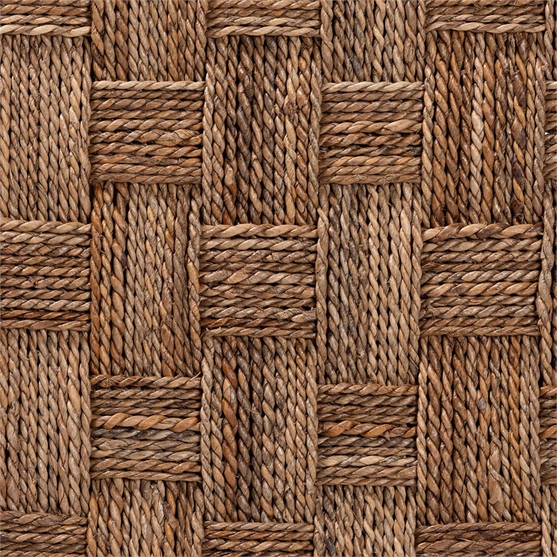 bali & pari Karina Bohemian Natural Seagrass End Table