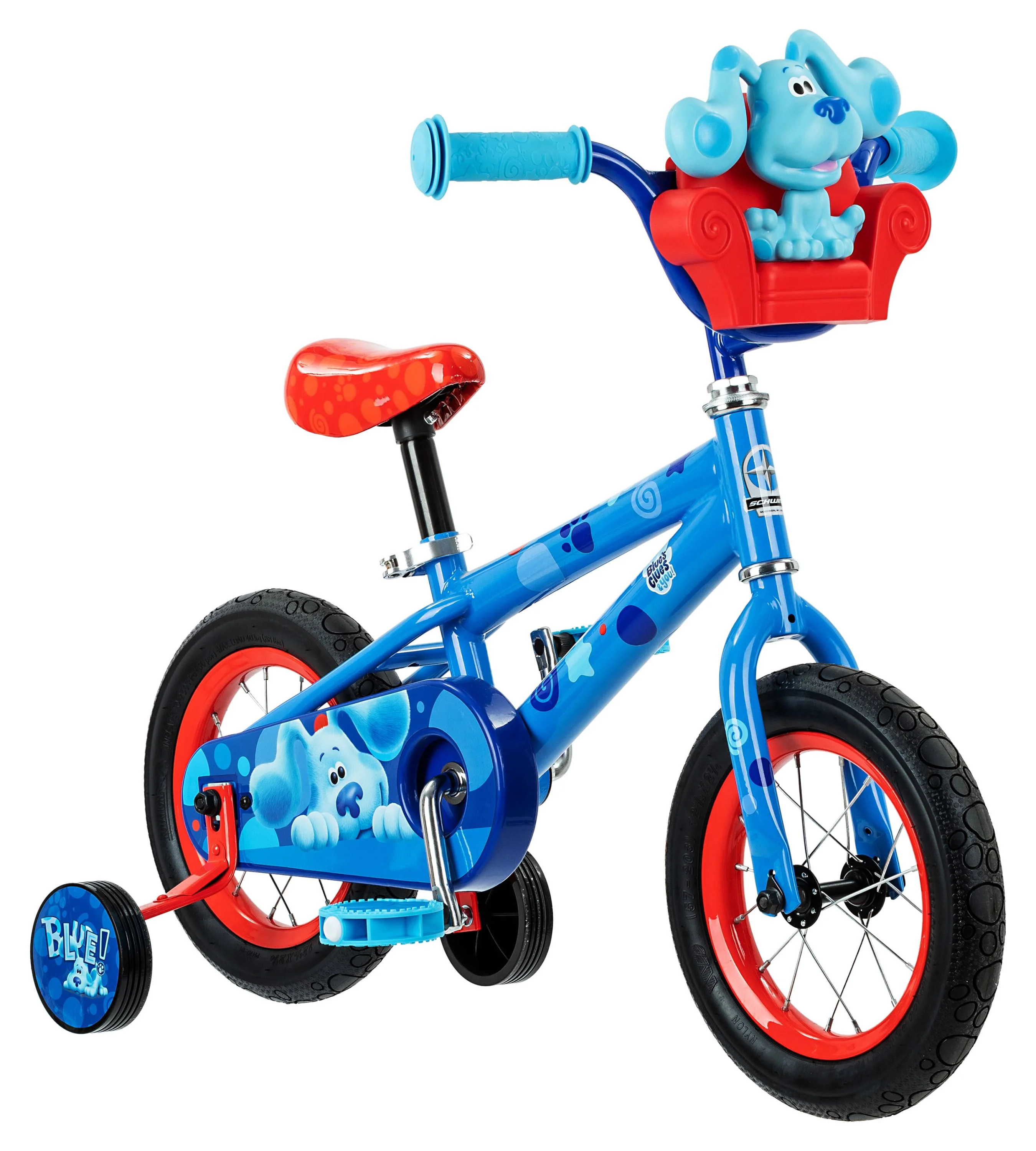 Nickelodeon Blue's Clues Kids Bike, 12 -Inch Wheel, Ages 2 to 4, Blue