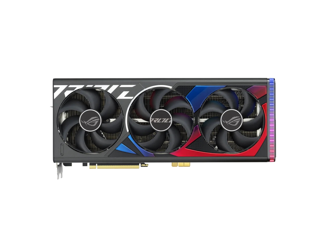 ASUS ROG Strix GeForce RTX 4090 BTF OC Edition Gaming Graphics Card (PCIe 4.0, Exclusive to ASUS BTF ATX Motherboards, GC-HPWR Gold Finger, Hidden-Connector Design) ROG-STRIX-RTX4090-O24G-BTF-GAMING