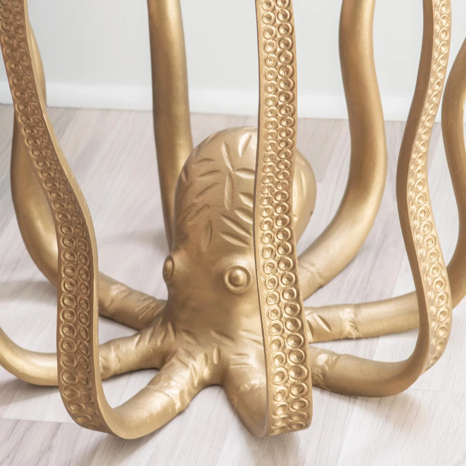 Powell Octiana Side Table - Gold Octopus Legs