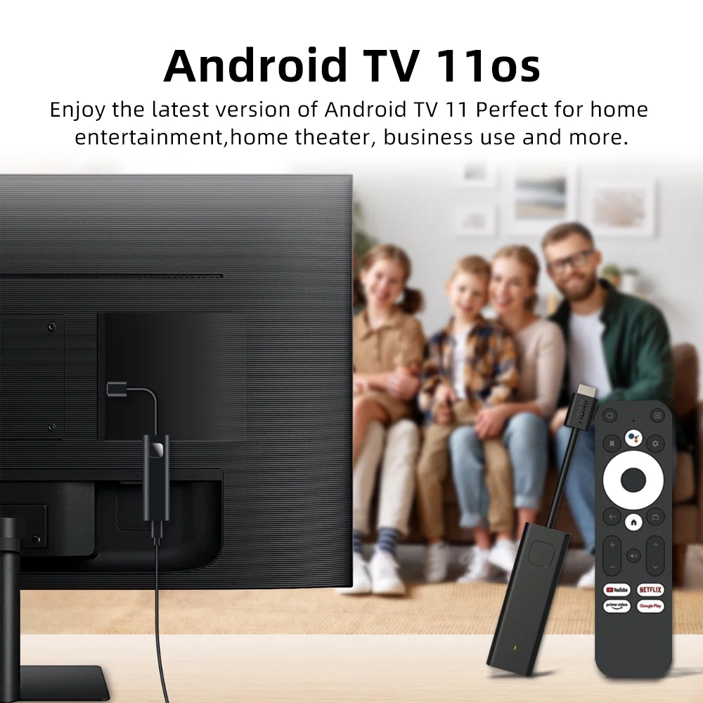 Pinnaco tv stick,Use Voice Entertainment OS Voice Stick Low Power Built-in Support Latest tv stick Built-in 4K Android 11 4K Support Latest Android 11 OS Entertainment Business Nebublu Dazzduo