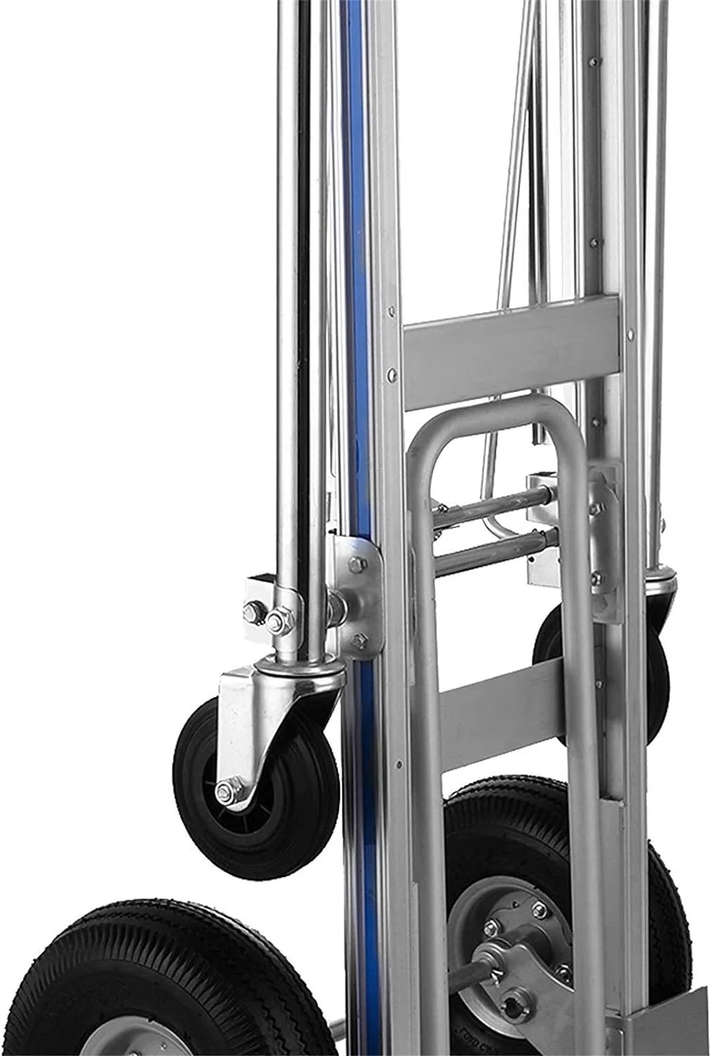 Folding Hand Truck 3 In 1 Convertible Hand Truck 770LBS Capacity Hand Truck 2 Wheel Dolly And 4 Wheel Cart With 10