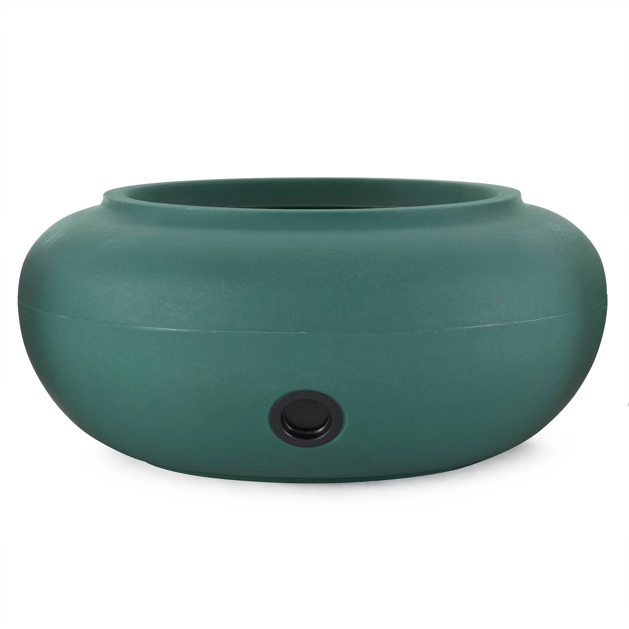 The HC Companies 21 Inch Garden Hose Pot, Green (2 Pack)