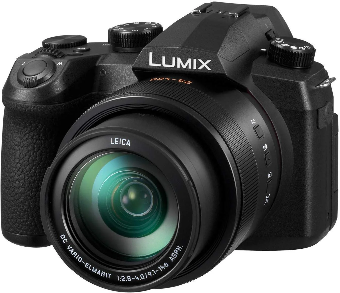 PANASONIC LUMIX FZ1000 II 20.1MP Digital Camera, 16x 25-400mm LEICA DC Lens, 4K Video, Optical Image Stabilizer and 3.0-inch Display – Point and Shoot Camera - DC-FZ1000M2 (Black) - 64GB Essential Kit