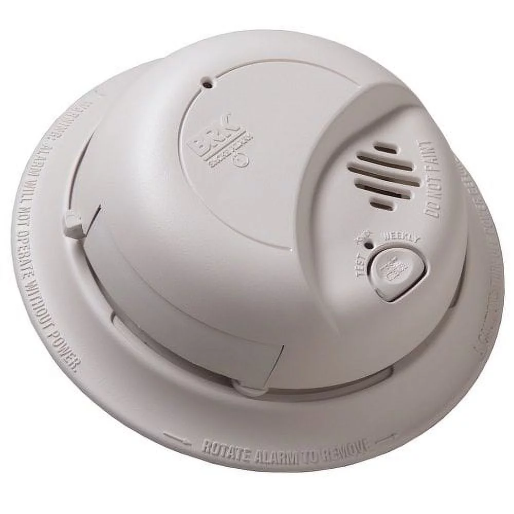 First Alert 9120B Hardwired Smoke Alarm with Battery Backup, 120V AC, Each