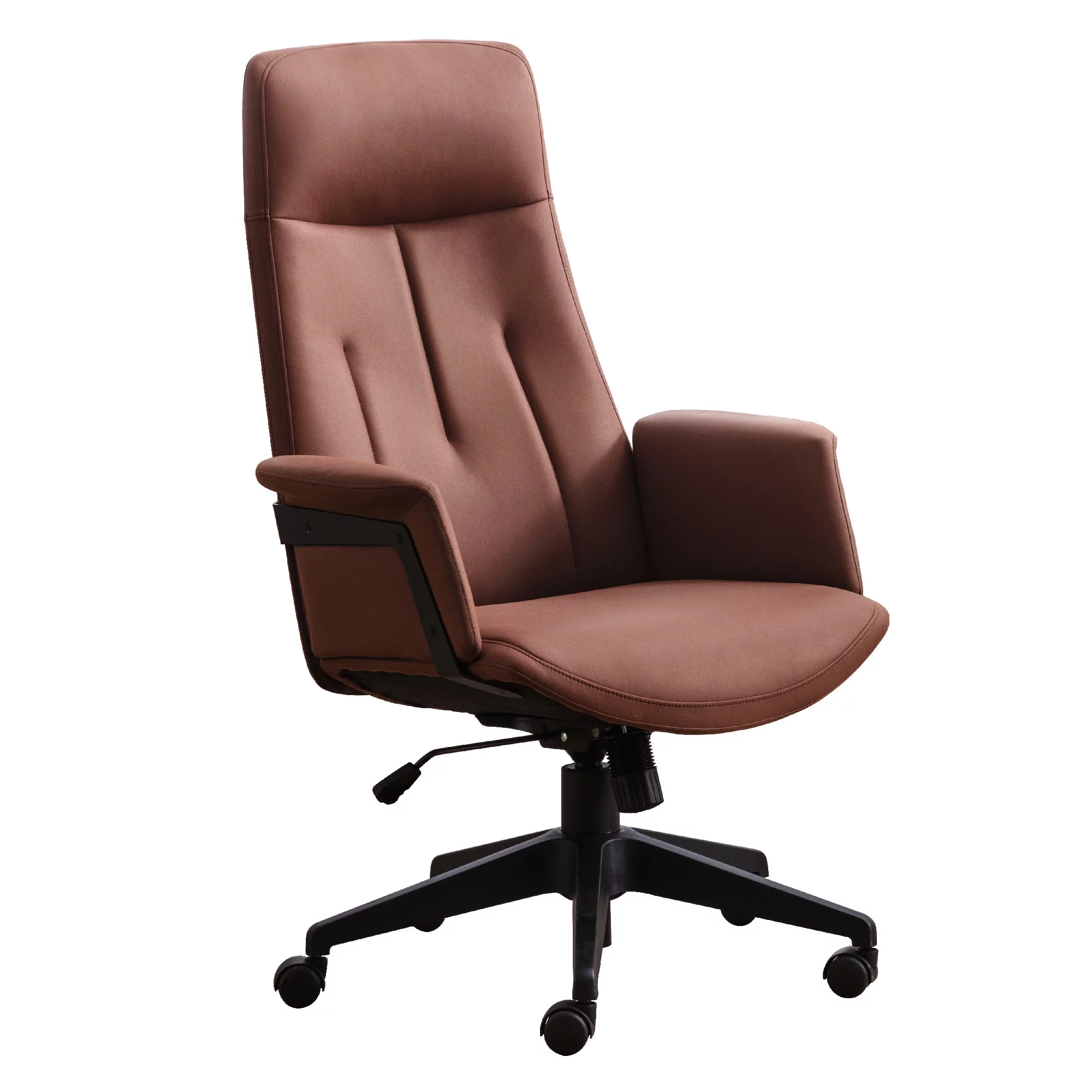 Snugway Ergonomic Home Office Chair,Modern Executive Chair and Computer Desk Chair,Brown