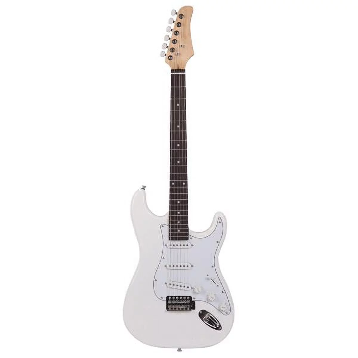Fithood Rosewood Fingerboard Electric Guitar White