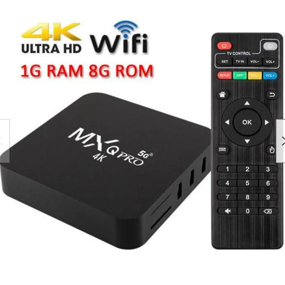 Uk 2023 New X98q TV Box Android 11.0 4K UHD WiFi 16GB/8GB 5G Set Top Player HDMI