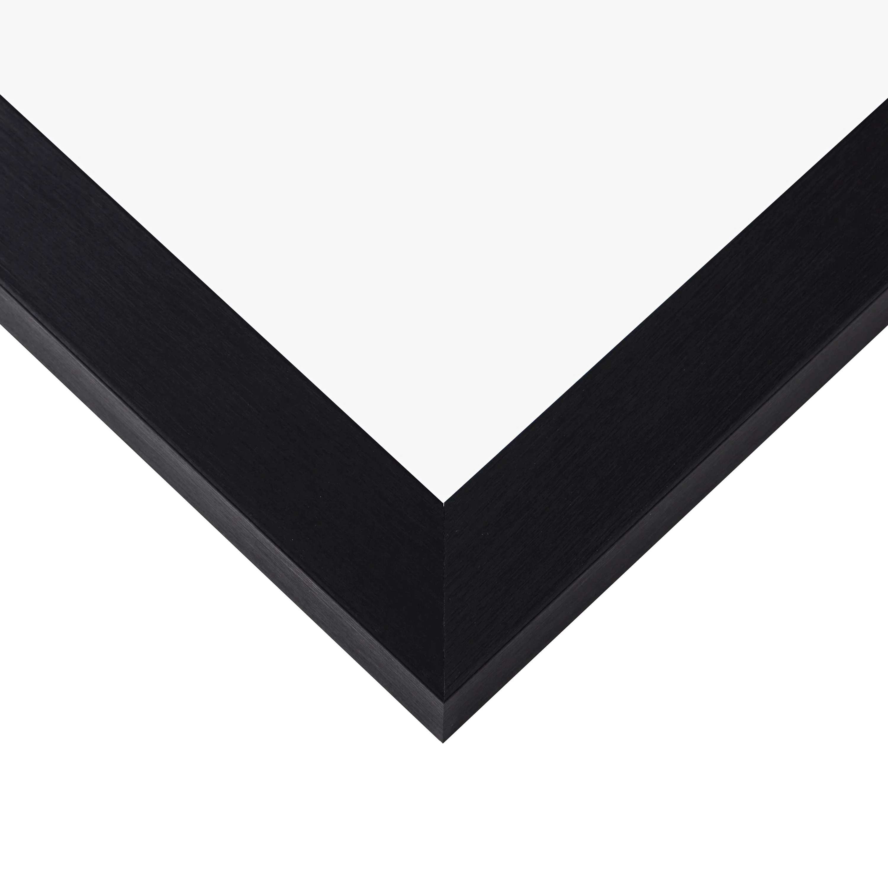 Craig Frames Modern Aesthetics 125, 8.5x11 inch Picture Frame, Black, Set of 4