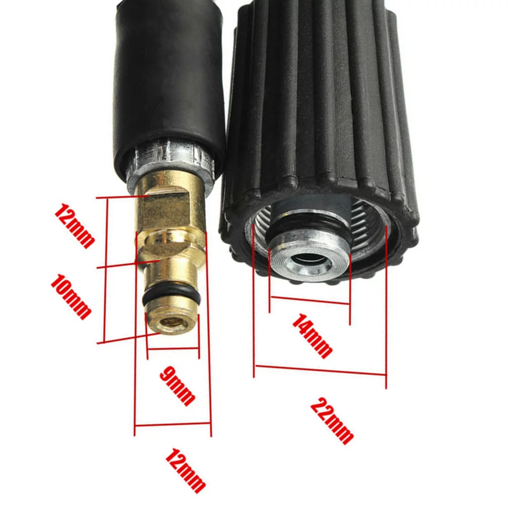 Vistreck 6m/8m/10m High Pressure Water Cleaning Hose Partially Compatible with K2 K3 K4 K5 Garden Vehicle Tools