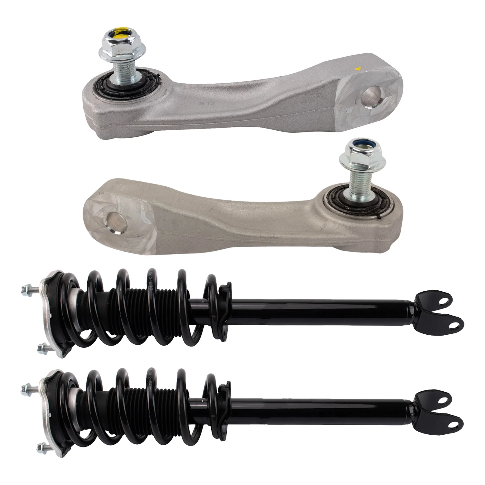 TRQ Front Suspension Kit Fits 2015-2019 Mercedes-Benz C300 2015-2017 C63 AMG S PSA53043