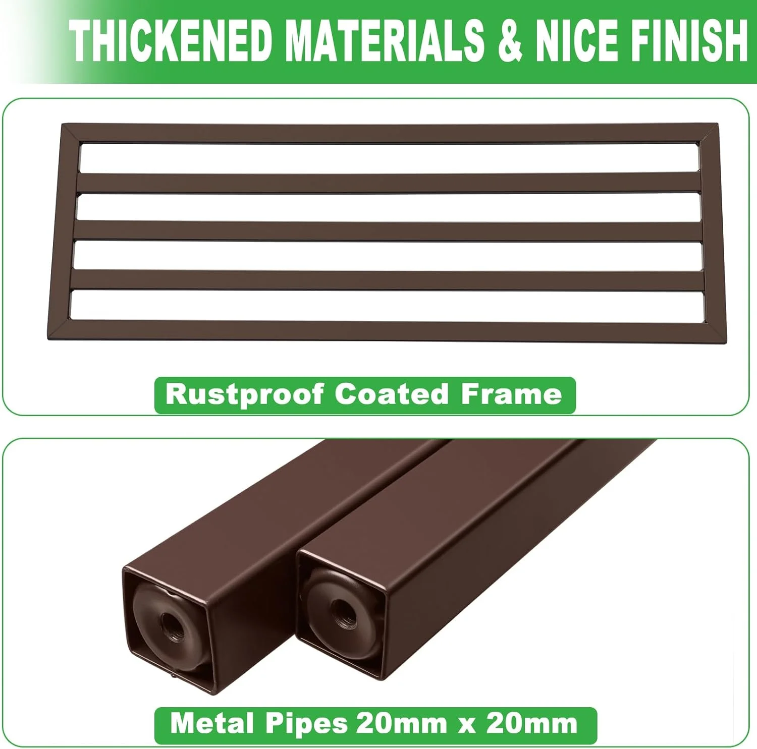 Metal Plant Stand Outdoor Plant Shelf Indoor,2 Tier Heavy Duty Ladder Plant Stands for Multiple Plants,26