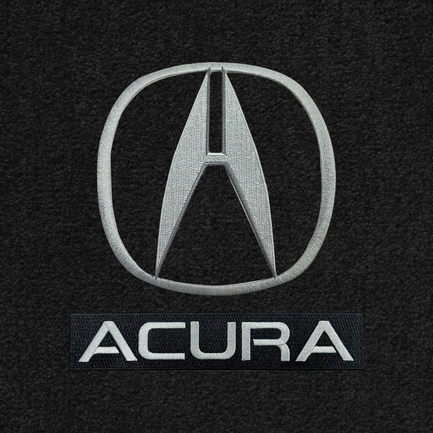 Lloyd Mats Custom Fit Floor Mats for Acura MDX 2007-2013 LogoMat 4Pc Set Charcoal