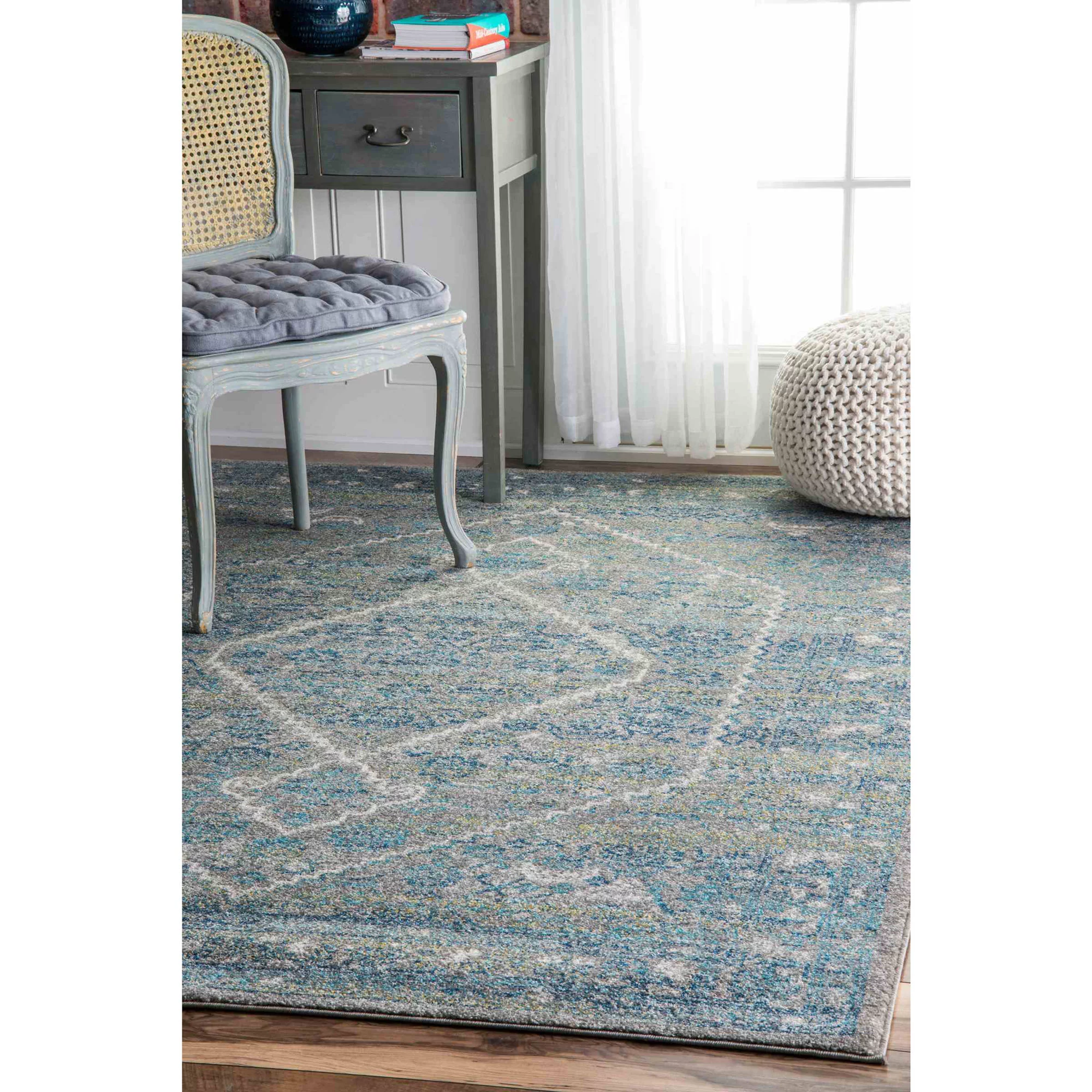 nuLOOM Machine-Made Vintage Medallion Rima Area Rug or Runner