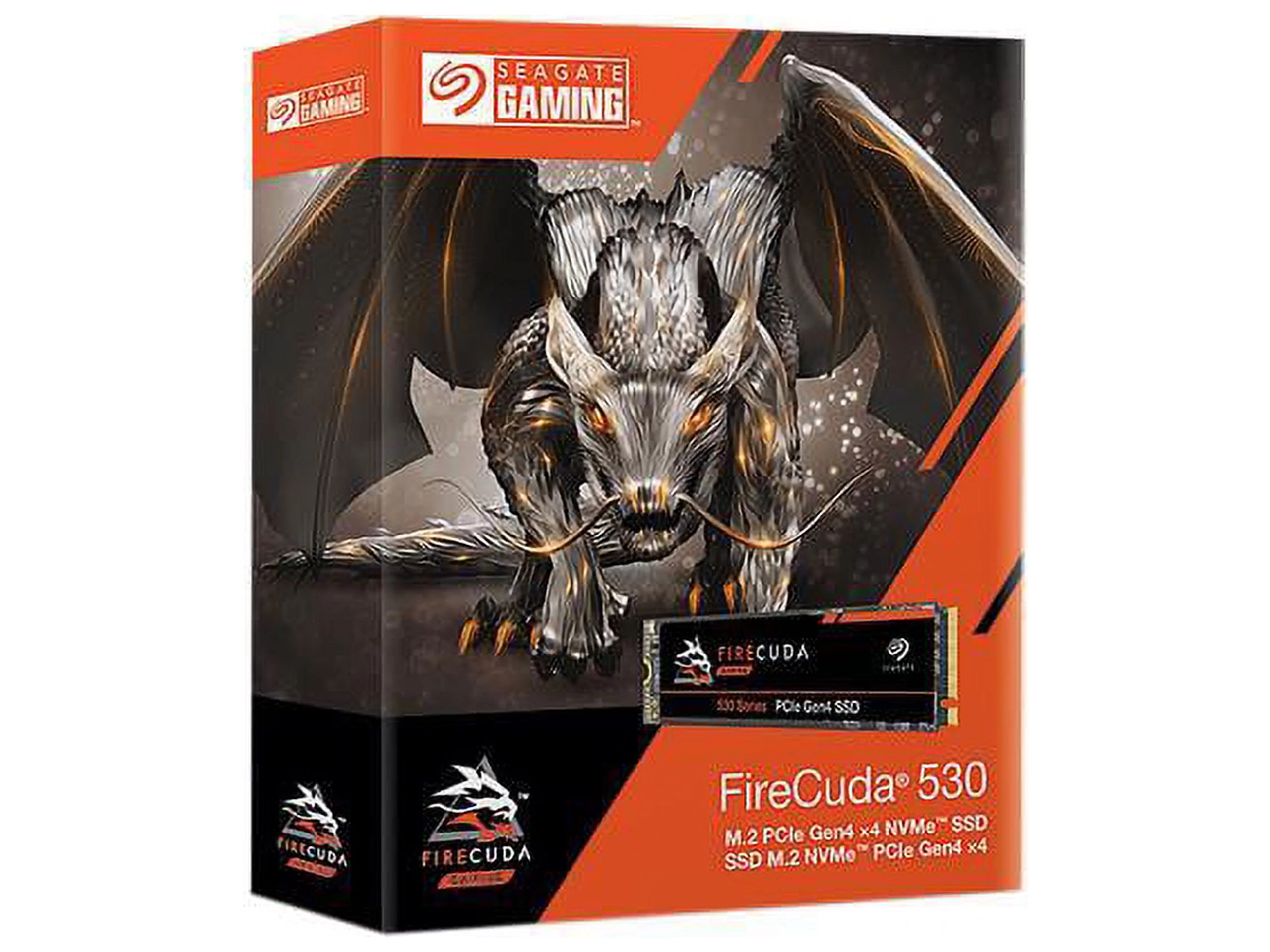 Seagate FireCuda 530 M.2 2280 2TB PCIe Gen4 x4 NVMe 1.4 3D TLC Internal Solid State Drive (SSD) ZP2000GM3A013