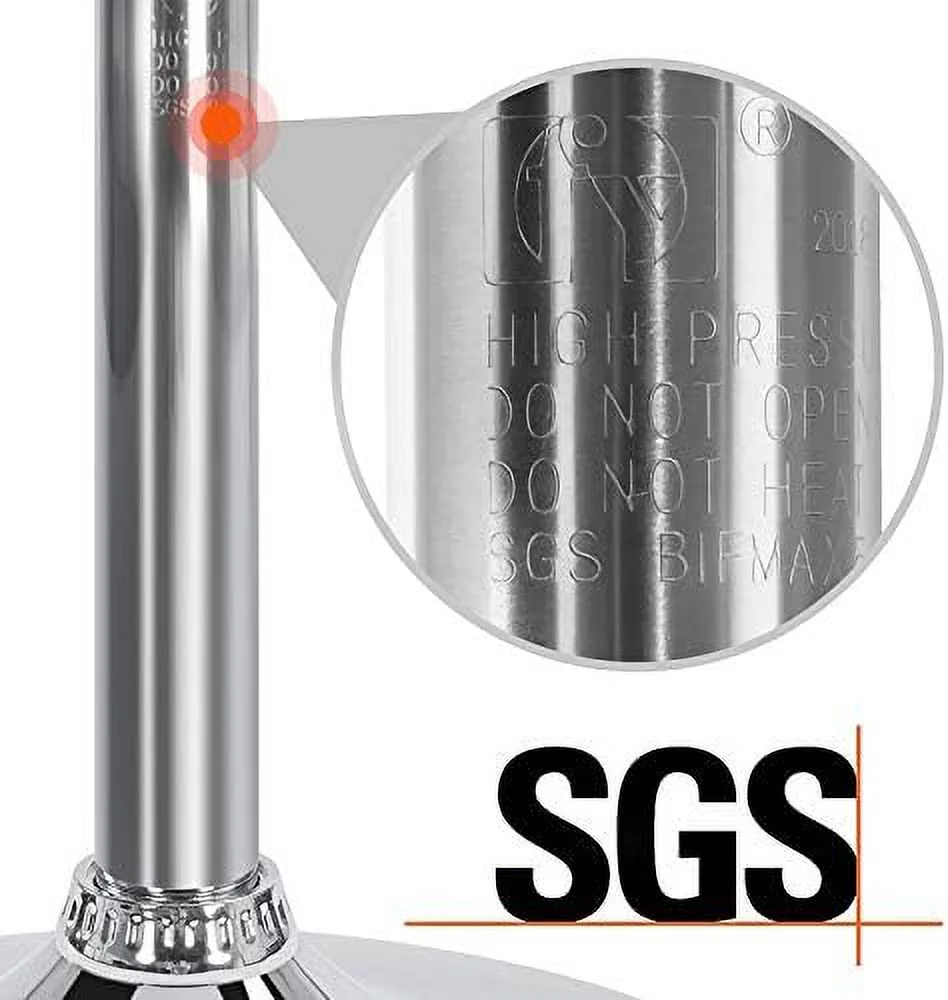 Height Adjustable Round Pub Table Counter Bar Height MDF Top Table 360° Swivel Bar Tables Tall Cocktail Tables Bistro Table, Grey