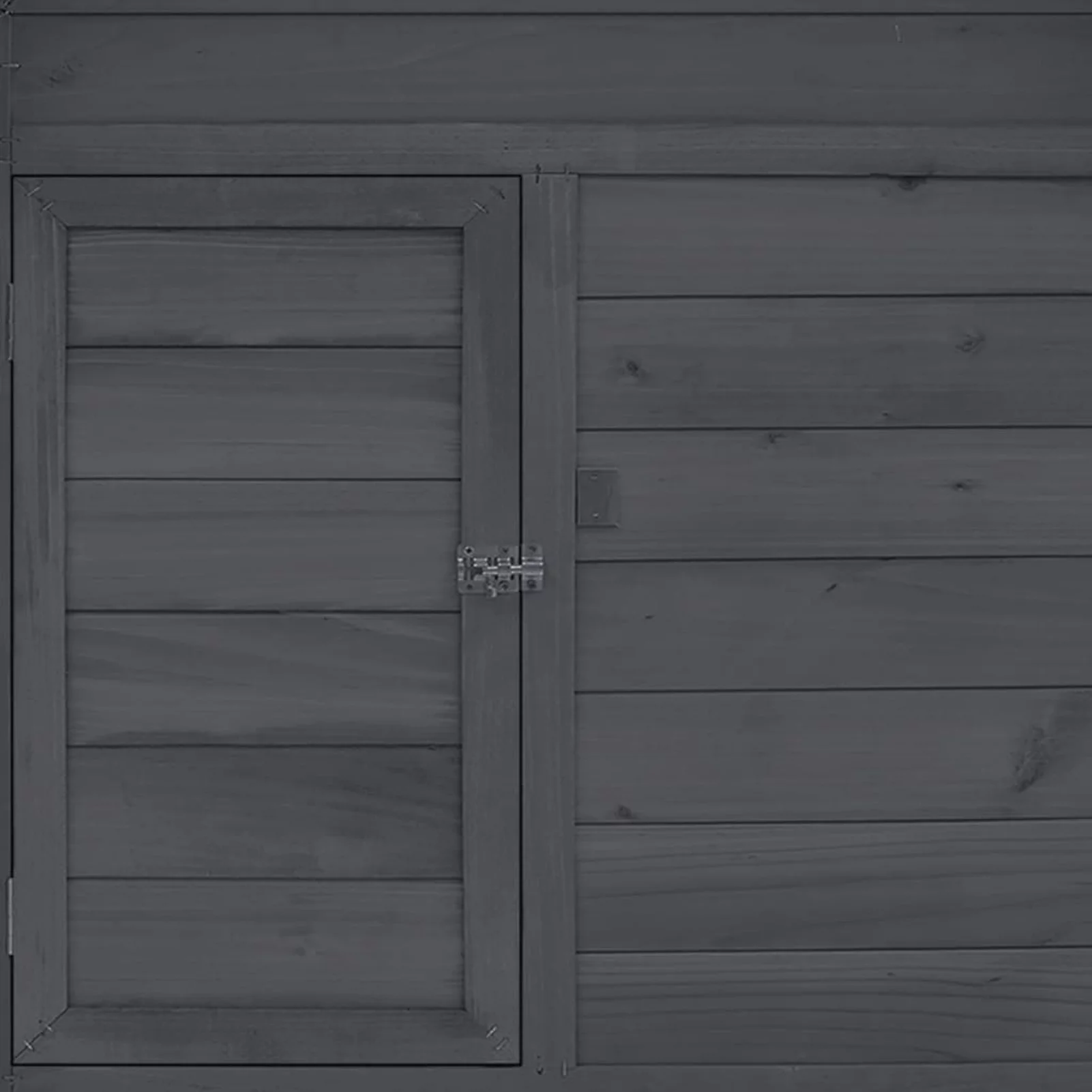 Anself Wooden Chicken Coop Cage with Pull Out Tray and Nest Box Hen Hutch Poultry House Pet Animal Home for Garden, Backyard, Lawn 59.8 x 37.7 x 43.3 Inches (W x D x H)