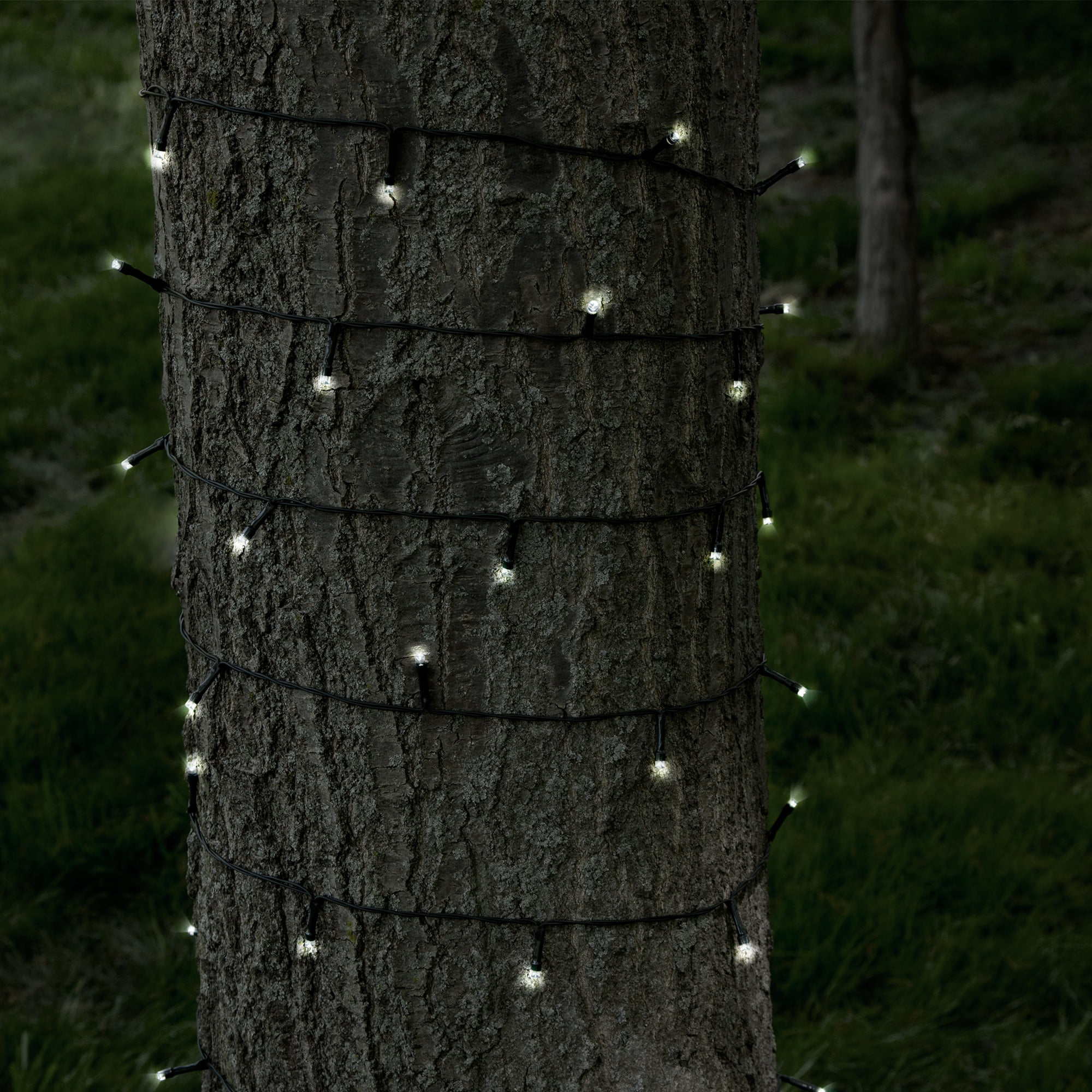 Pure Garden M150034 72 ft. Solar LED String Lights - White