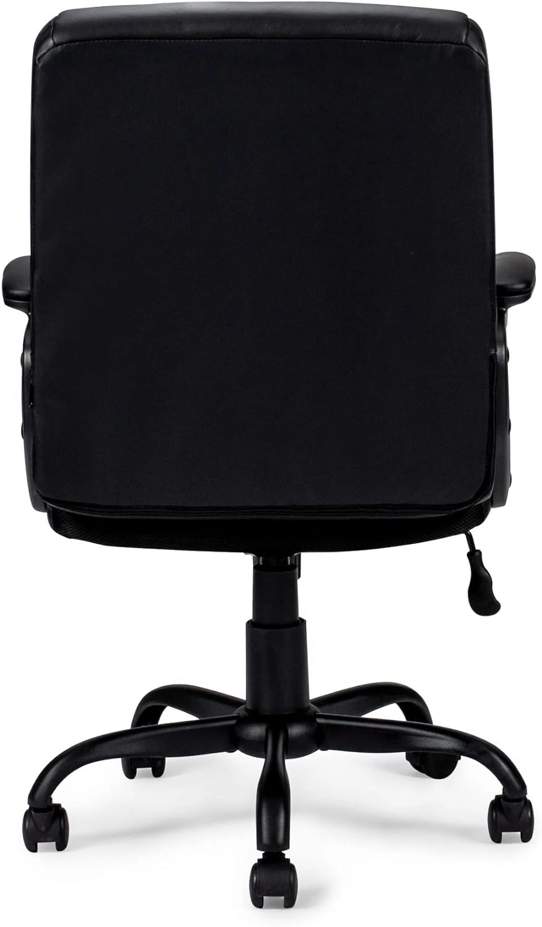 TJUNBOLIFE   Black Lux Office Chair