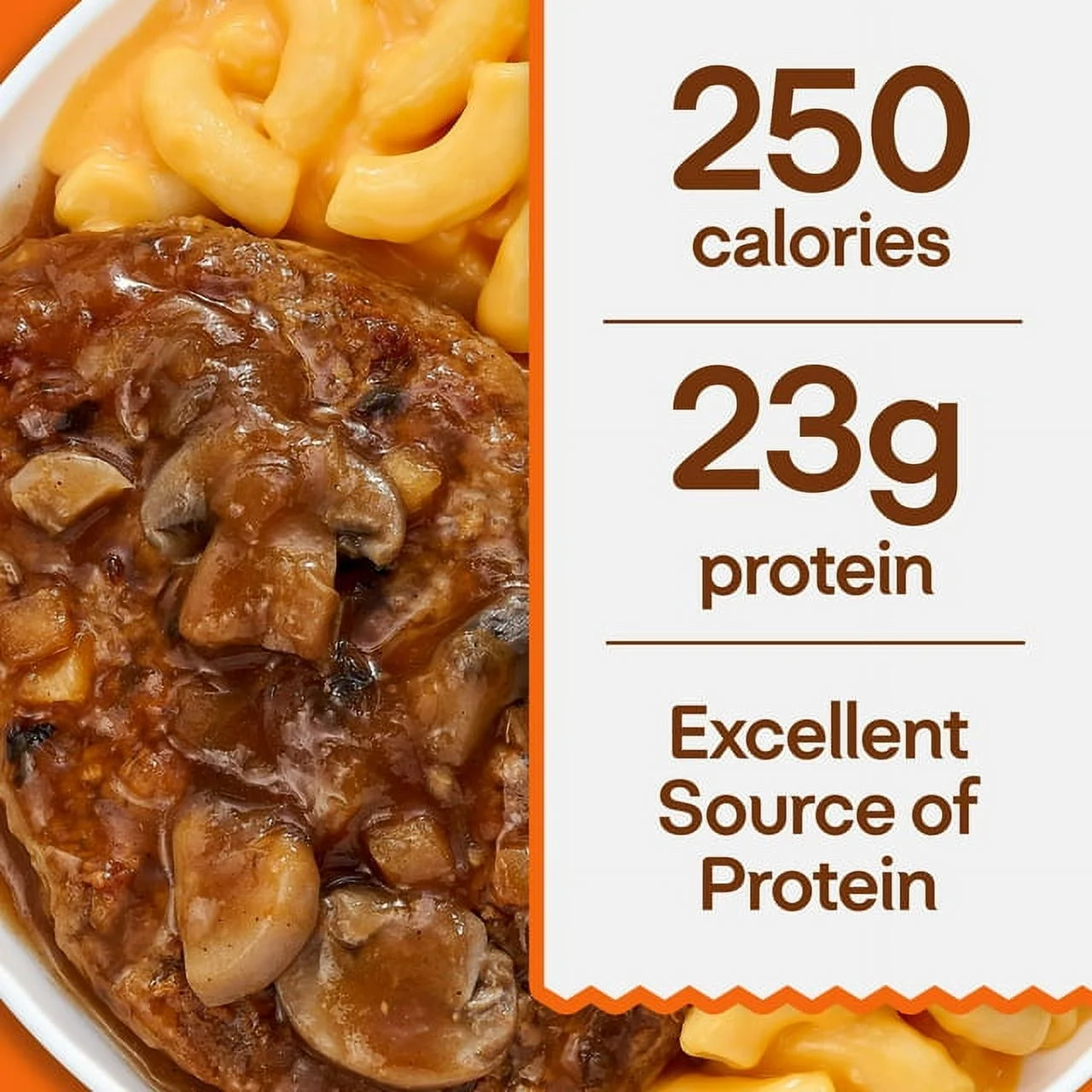 Lean Cuisine Macaroni and Cheese Salisbury Steak Meal, 9.5 oz (pack of 4)